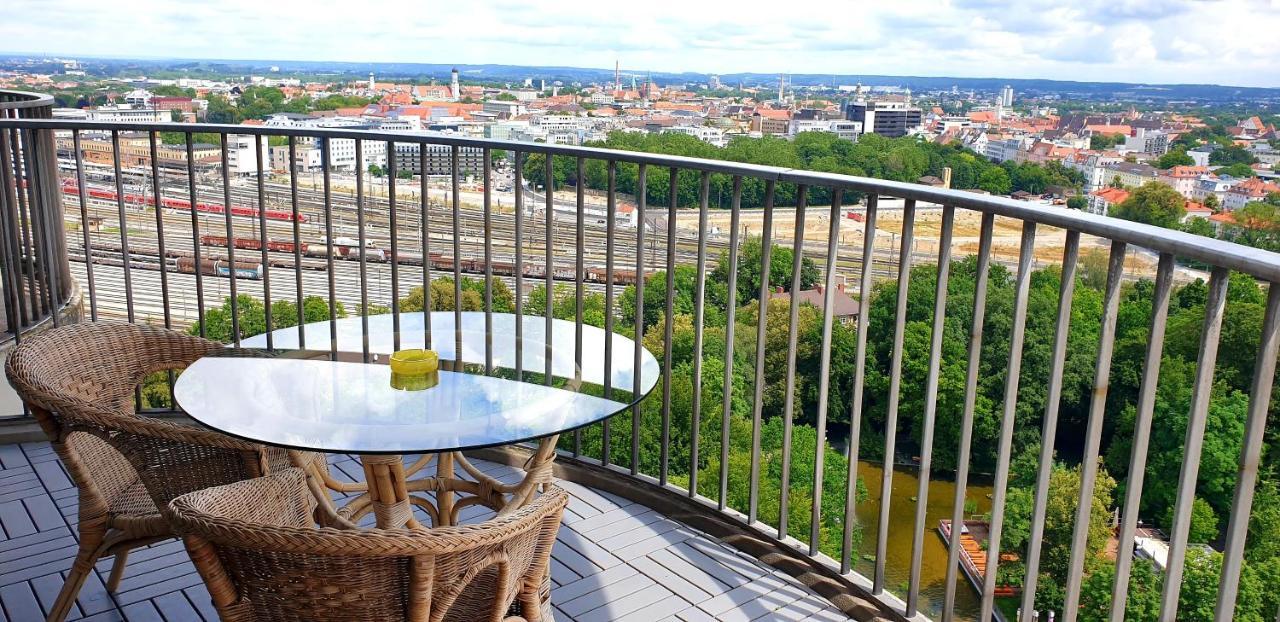 Suite-Xxi City View Hotelturm Augsburg Bagian luar foto